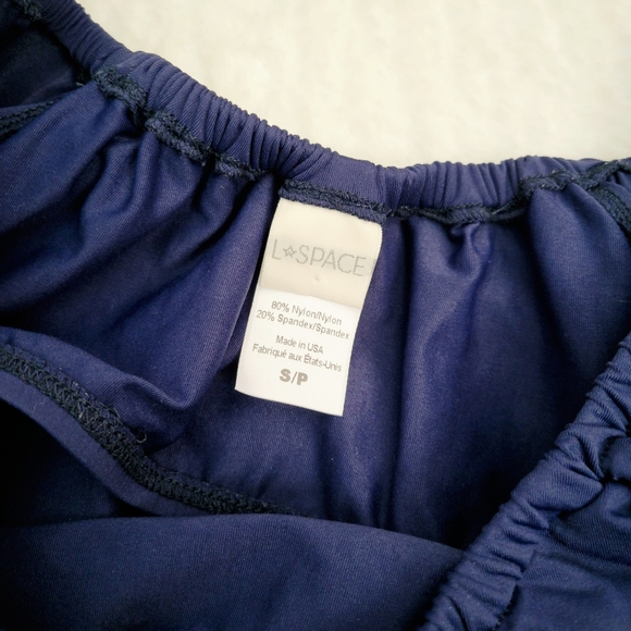 L*Space Liberty J'Adore Hey Girl Bikini Top Small - Picture 8 of 10